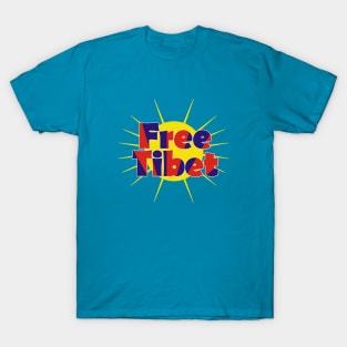 Free Tibet Independence Movement T-Shirt